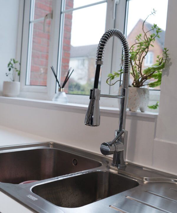 Kitchen sink installation